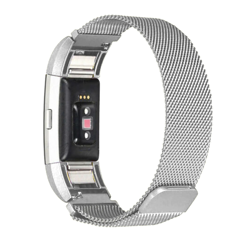 Bracelet Milanais Fitbit Charge 4 (argent)