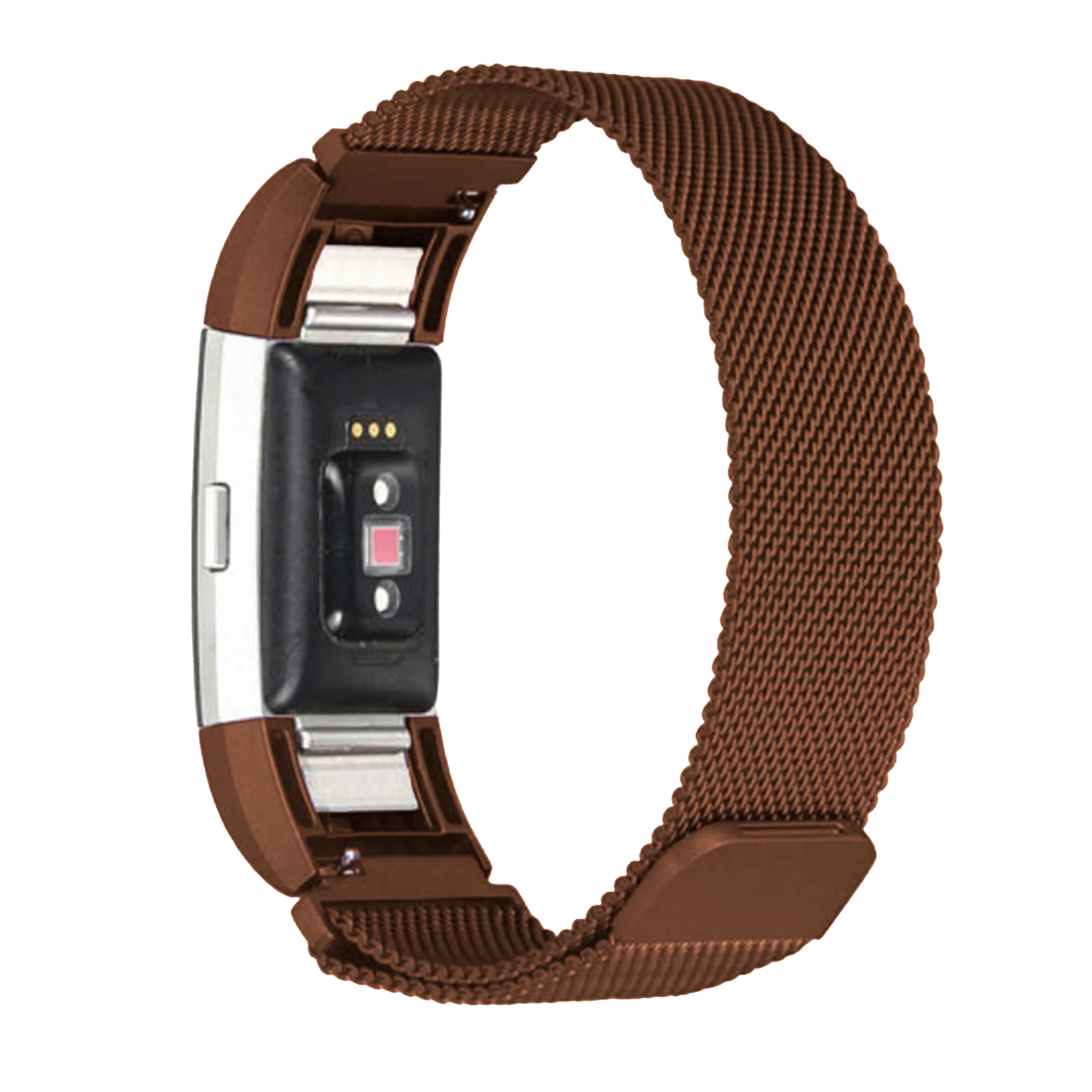 Bracelet Milanais Fitbit Charge 3 (marron)