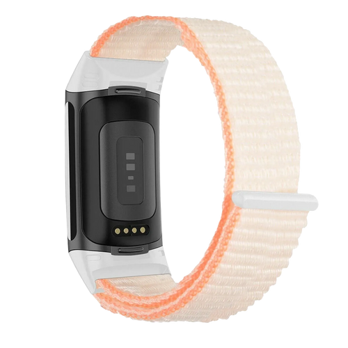 Bracelet nylon Fitbit Charge 6 (beige)