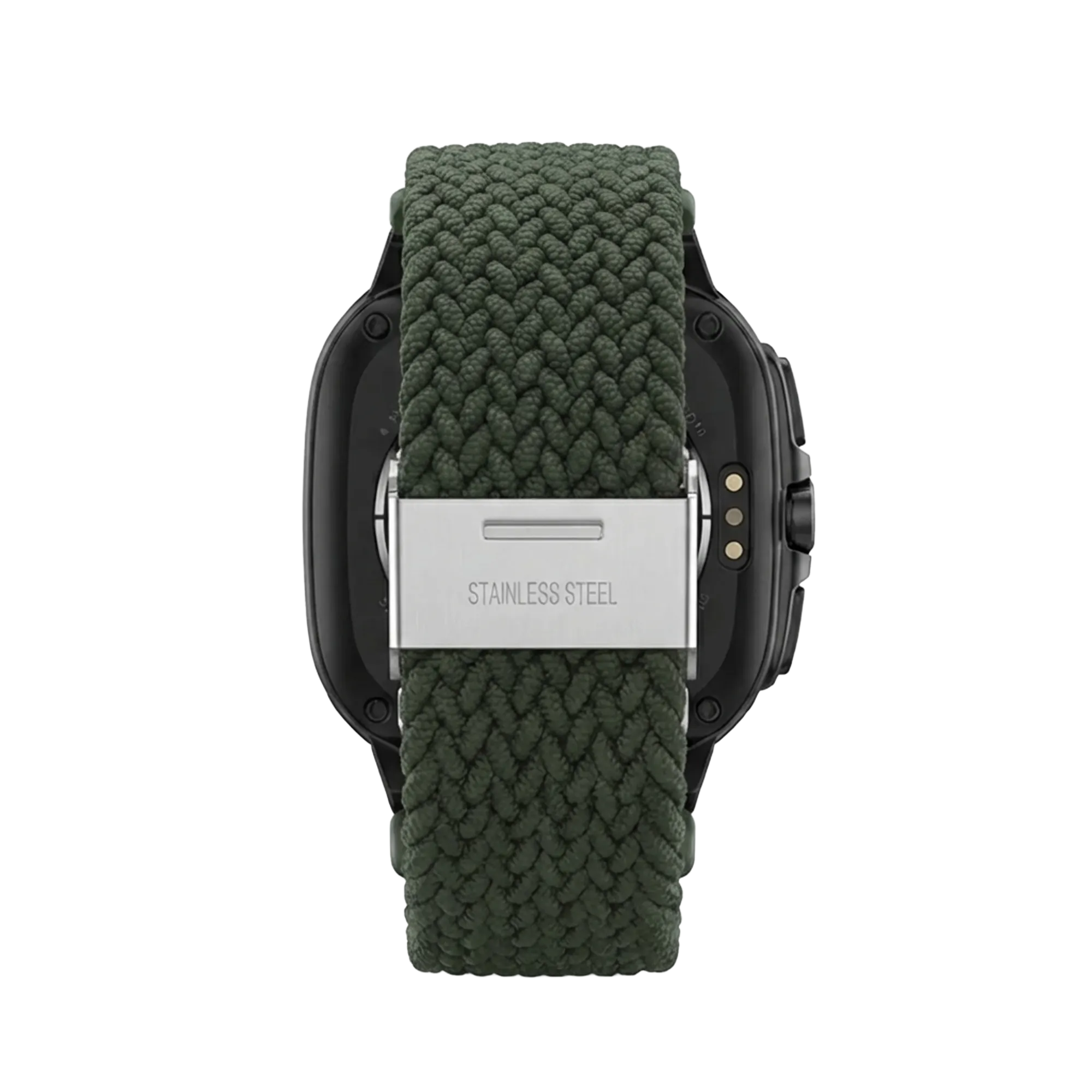Bracelet tressé Samsung Galaxy Watch Ultra (vert olive)