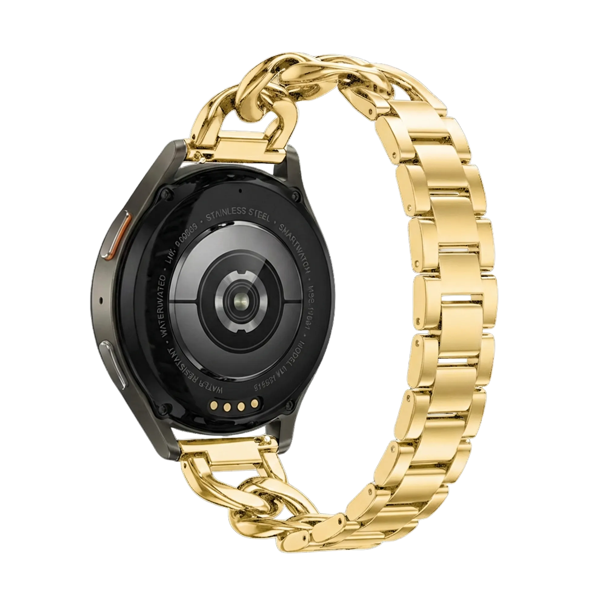 Bracelet chaîne acier Huawei Watch GT 3 42mm (or)