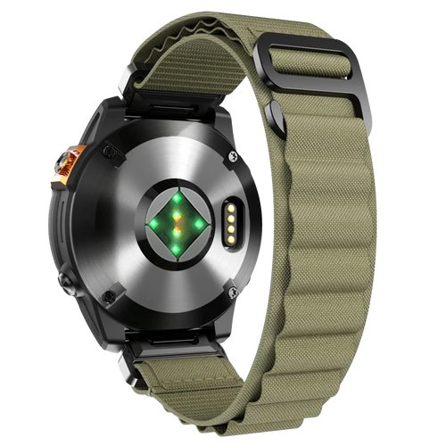 Bracelet alpin Garmin D2 Delta (vert olive)