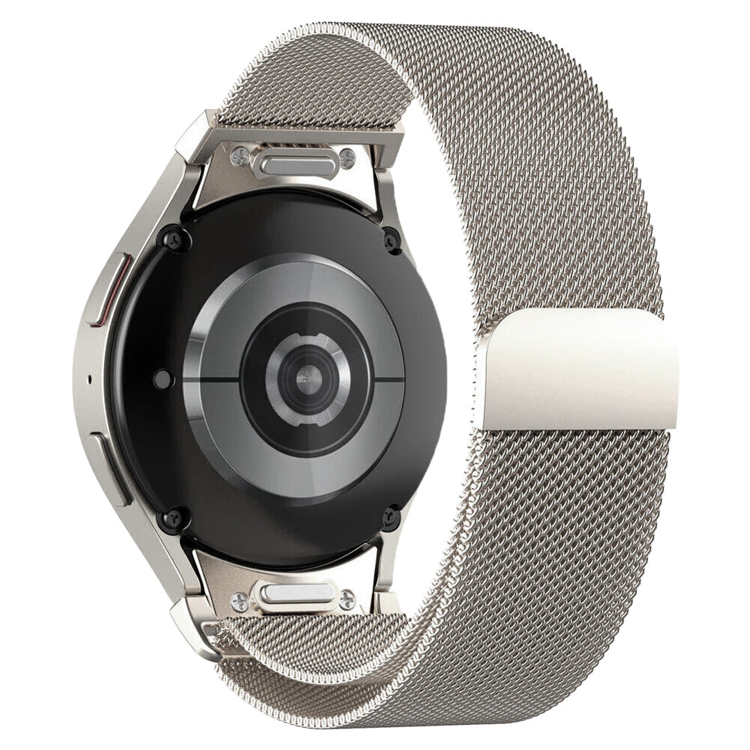 Bracelet Milanais 'One push' Samsung Galaxy Watch 4 Classic 42mm (champagne)
