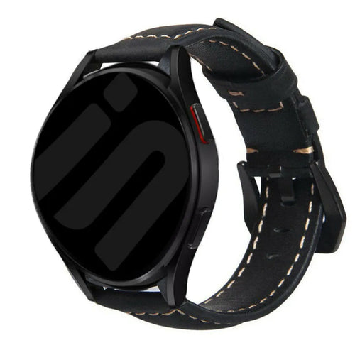 Suunto Nautic S Leather Strap (Black)