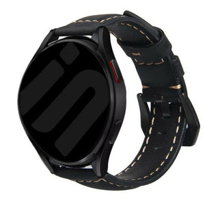 Bracelet cuir Polar Street X (noir)