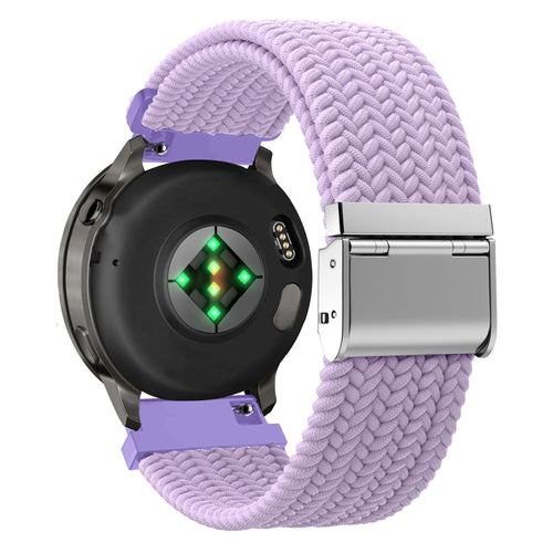 Bandz Bracelet nylon tissé Garmin Forerunner 70 (mauve)