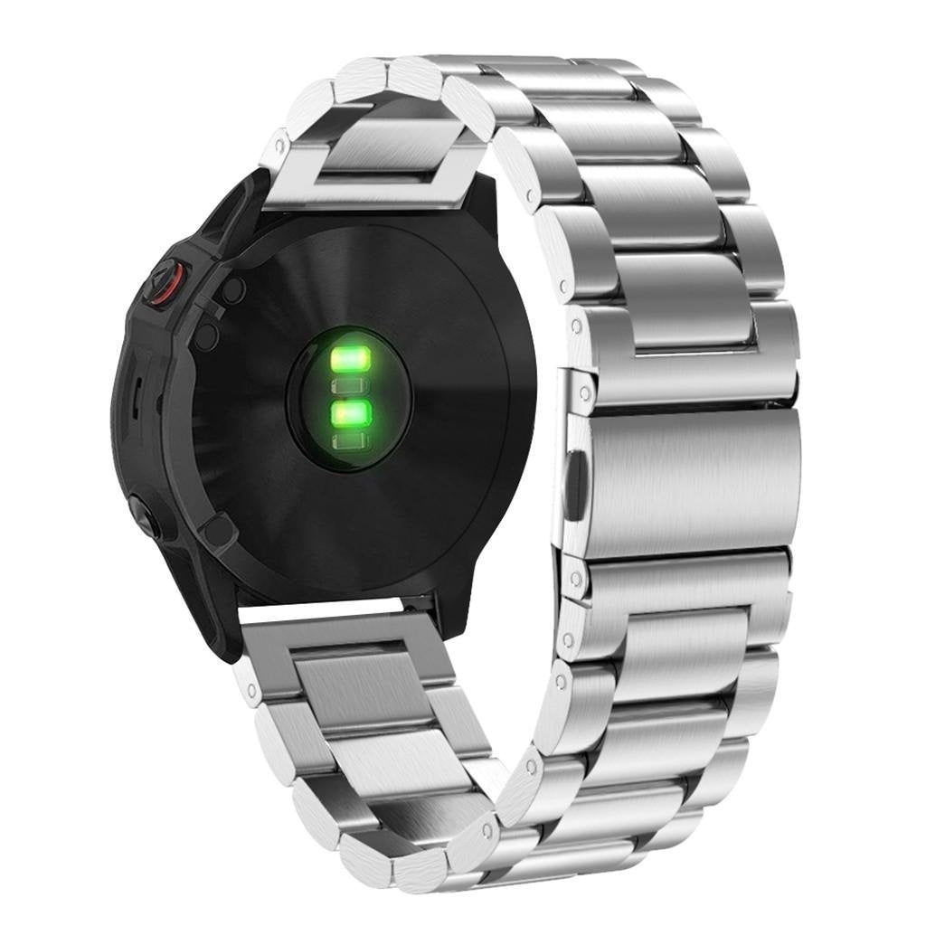 Bracelet acier Garmin Tactix 7 Pro (argent)