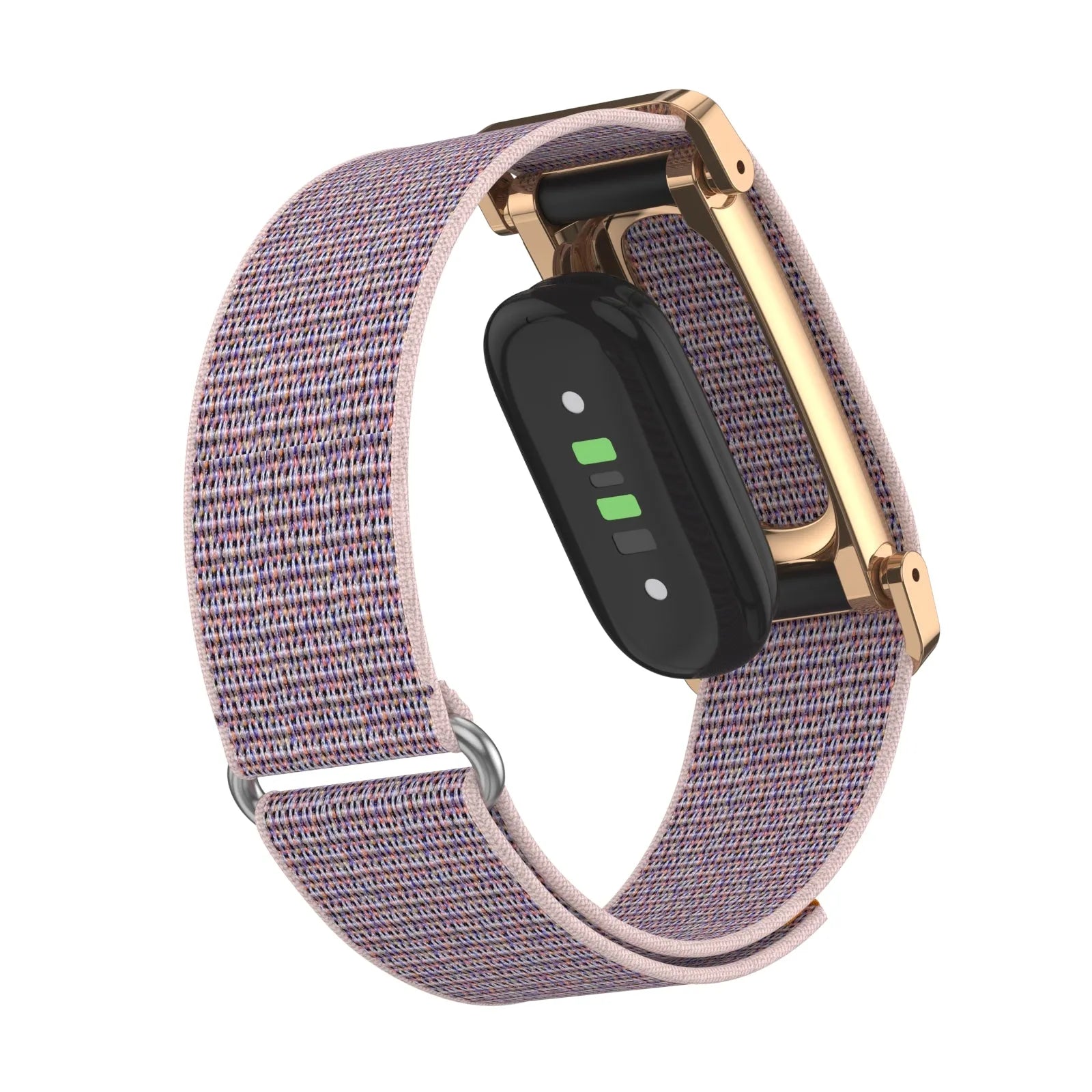 Bracelet nylon avec cadre Fitbit Air (rose sable)