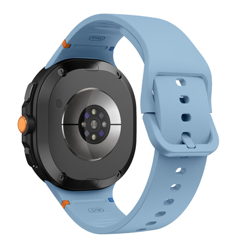 Bracelet silicone Samsung Galaxy Watch 8 Classic (bleu)