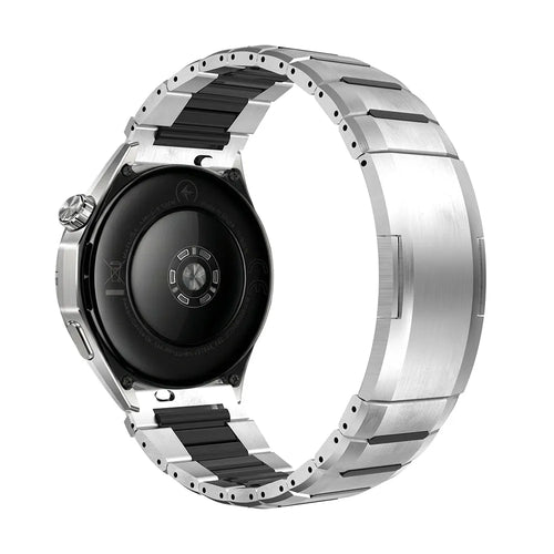 Coros Apex 4 - 42mm 'One Push' Steel Hybrid Strap (Titanium/Black)