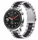 Bracelet acier Xiaomi Amazfit GTR (argent/noir)