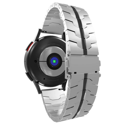 Bracelet acier Amazfit GTS 2 (argent/noir)
