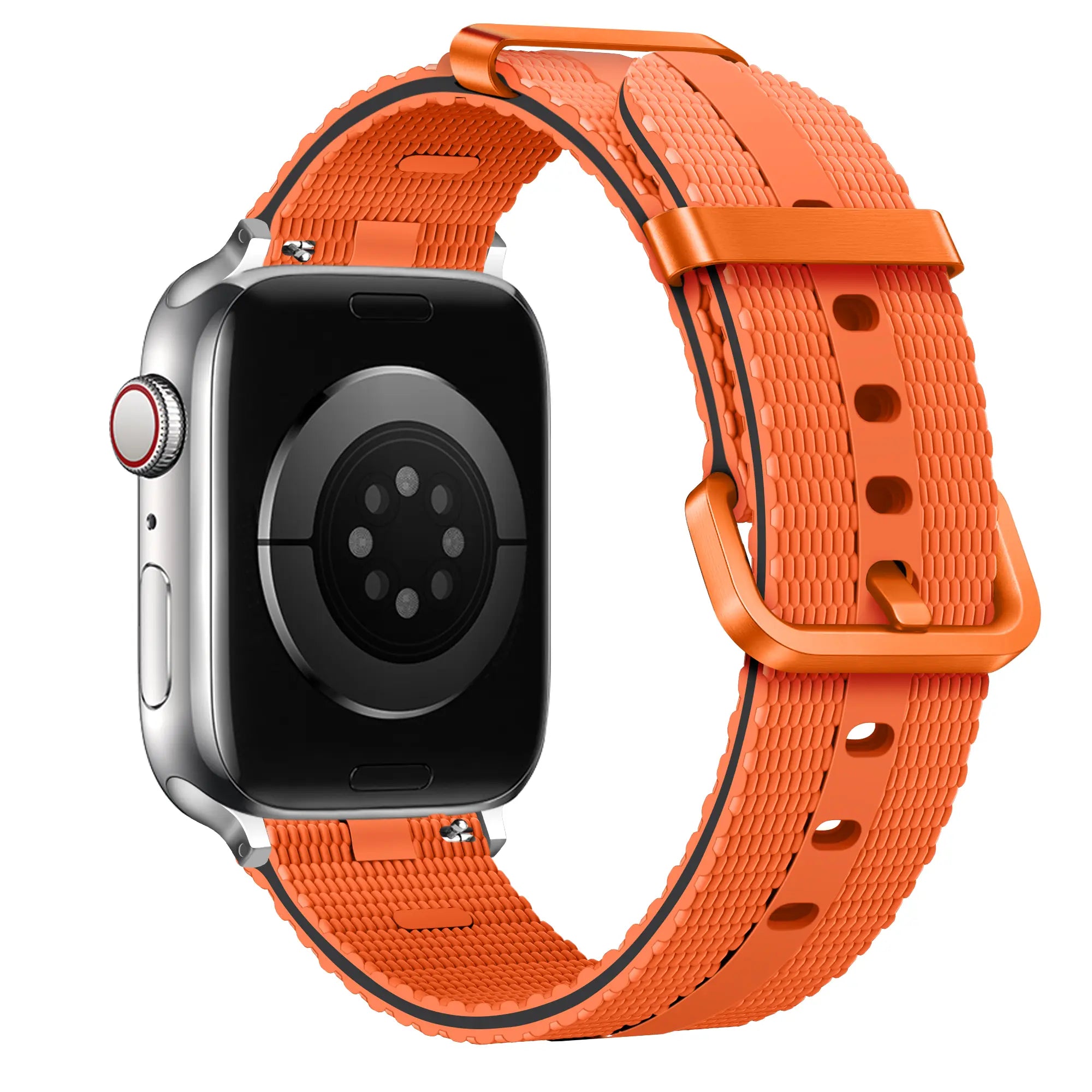 Bracelet active silicone Apple Watch (orange)