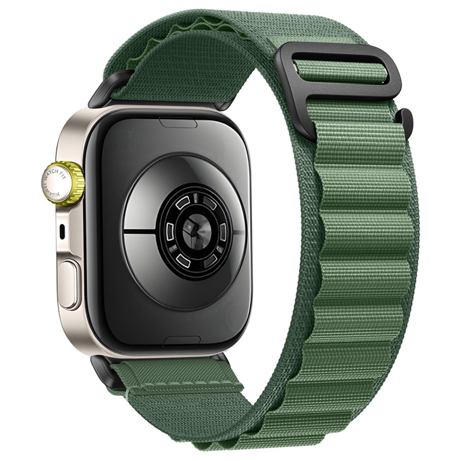 Bracelet Alpine nylon Huawei Watch Fit 5 Pro (vert militaire)