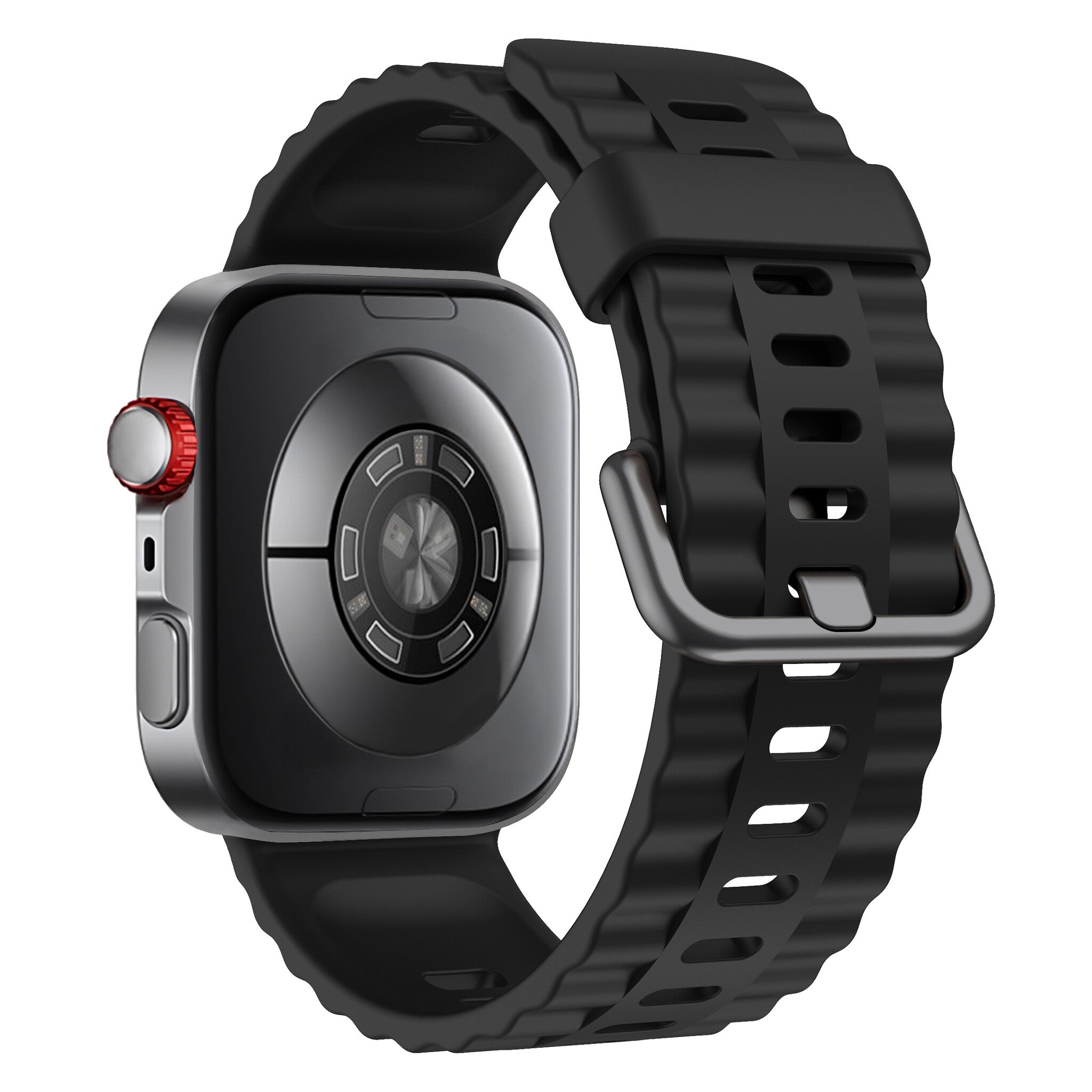 Bracelet silicone 'Classic' Huawei Watch 3 (Pro) (noir)