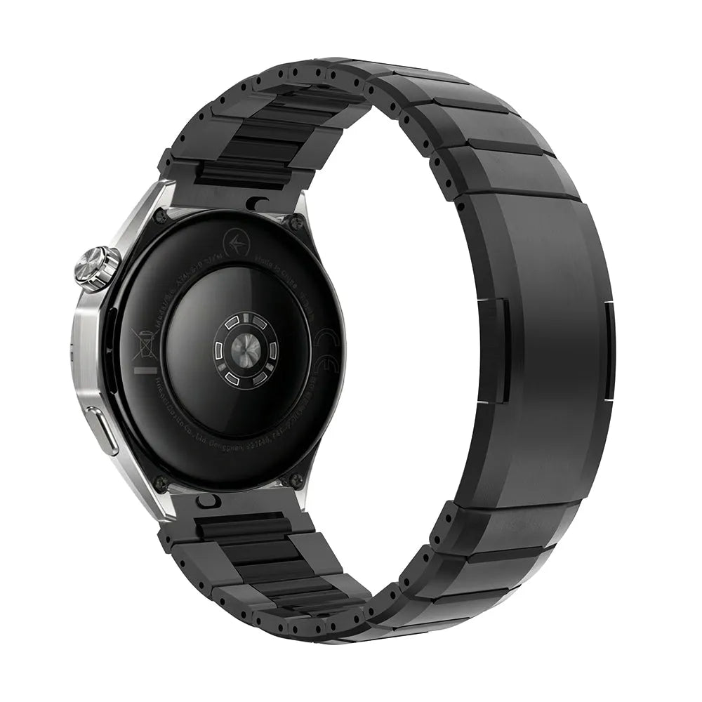 Bracelet acier hybride 'One Push' Gard Pro Health 4 Smartwatch (noir)