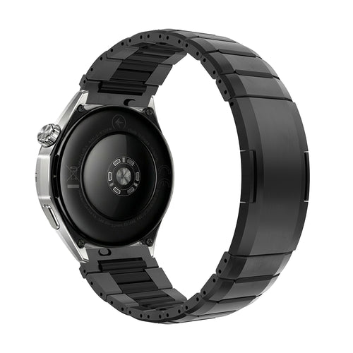 Coros Pace 3 'One Push' Steel Hybrid Strap (Black)