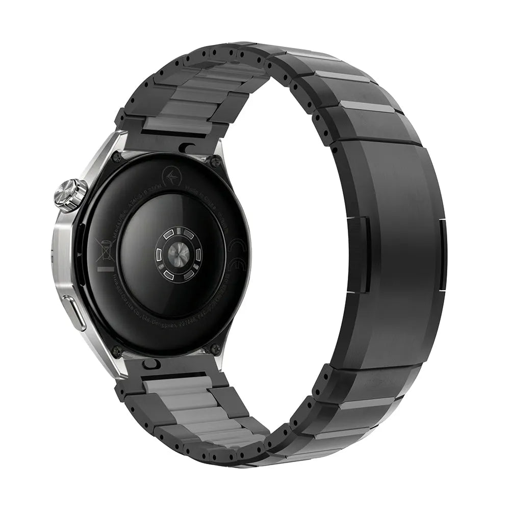 Bracelet acier hybride 'One Push' Oppo Watch X2 (noir/gris)