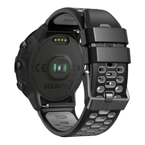 Bracelet sport avec boucle TicWatch Pro 5 Enduro (noir/gris)