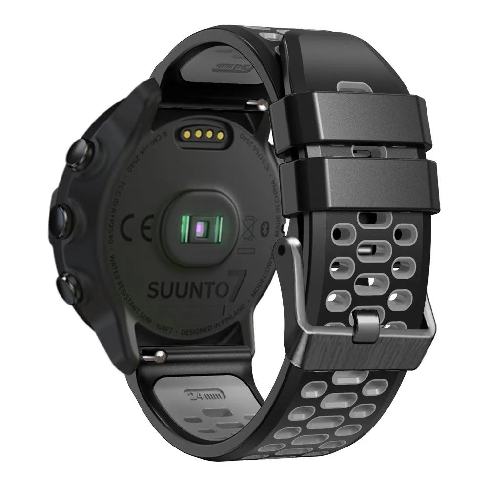 Bracelet sport avec boucle TicWatch Pro 5 Enduro (noir/gris)