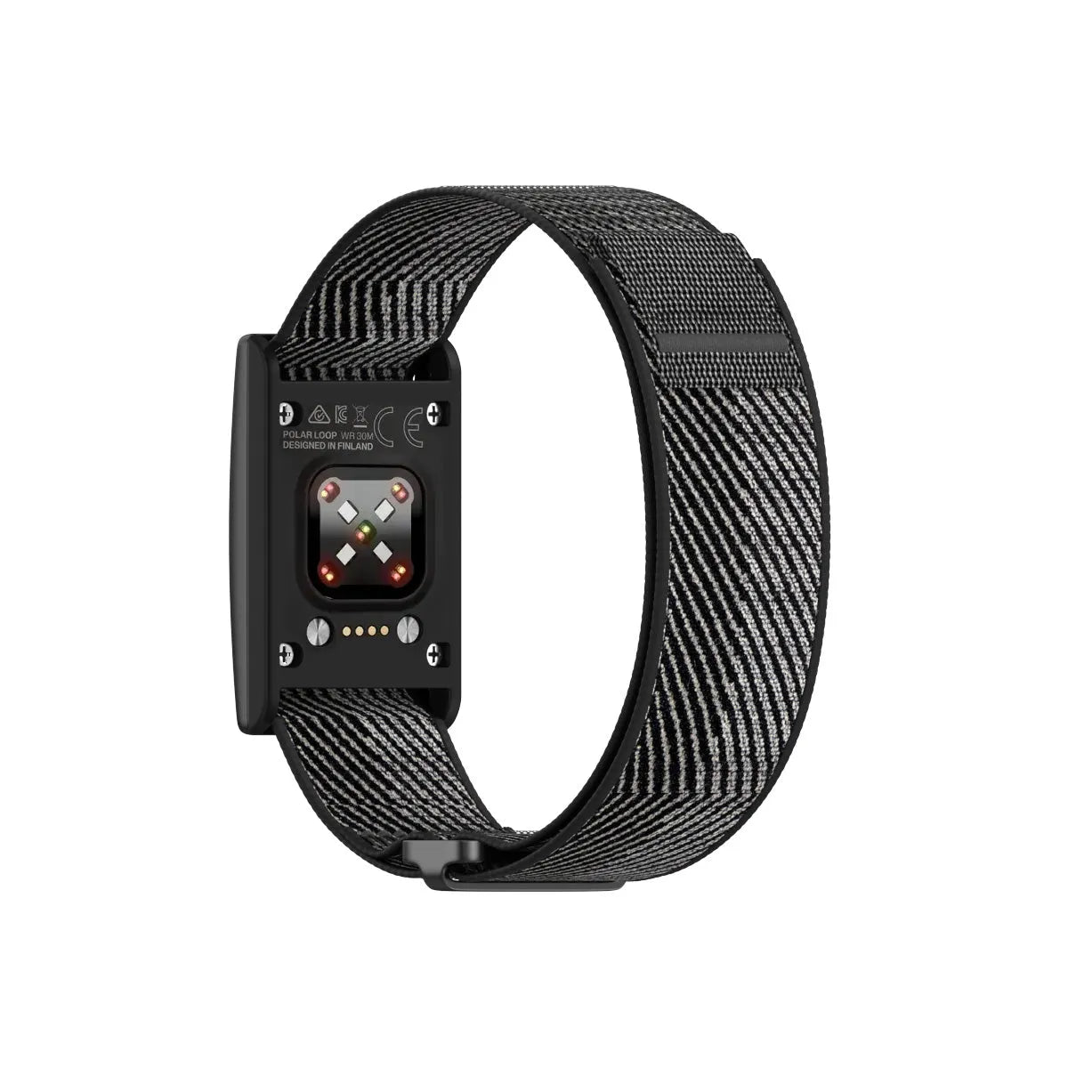 Bracelet nylon Polar Loop (noir/gris)