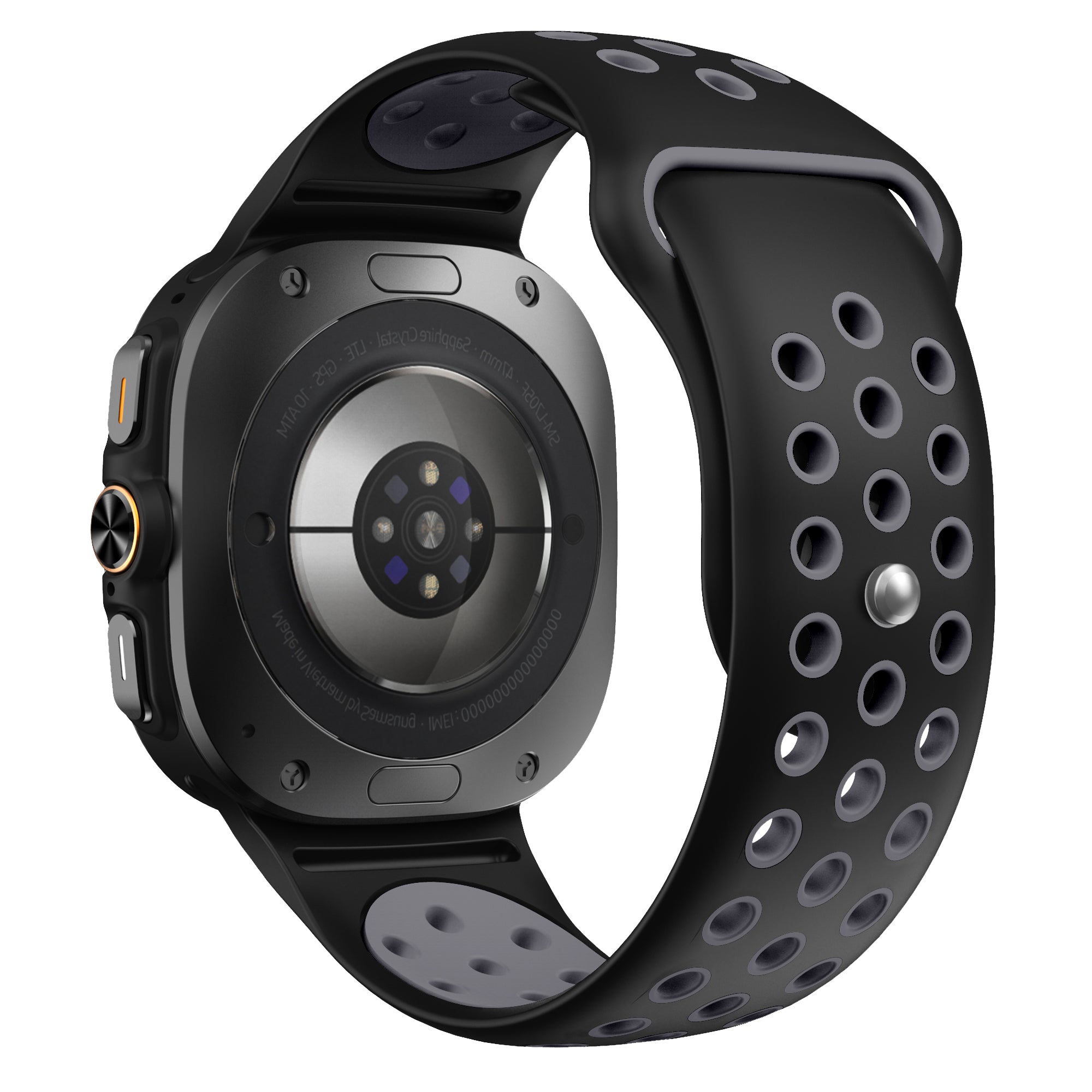 Bracelet sport Samsung Galaxy Watch Ultra 2 (noir/gris)