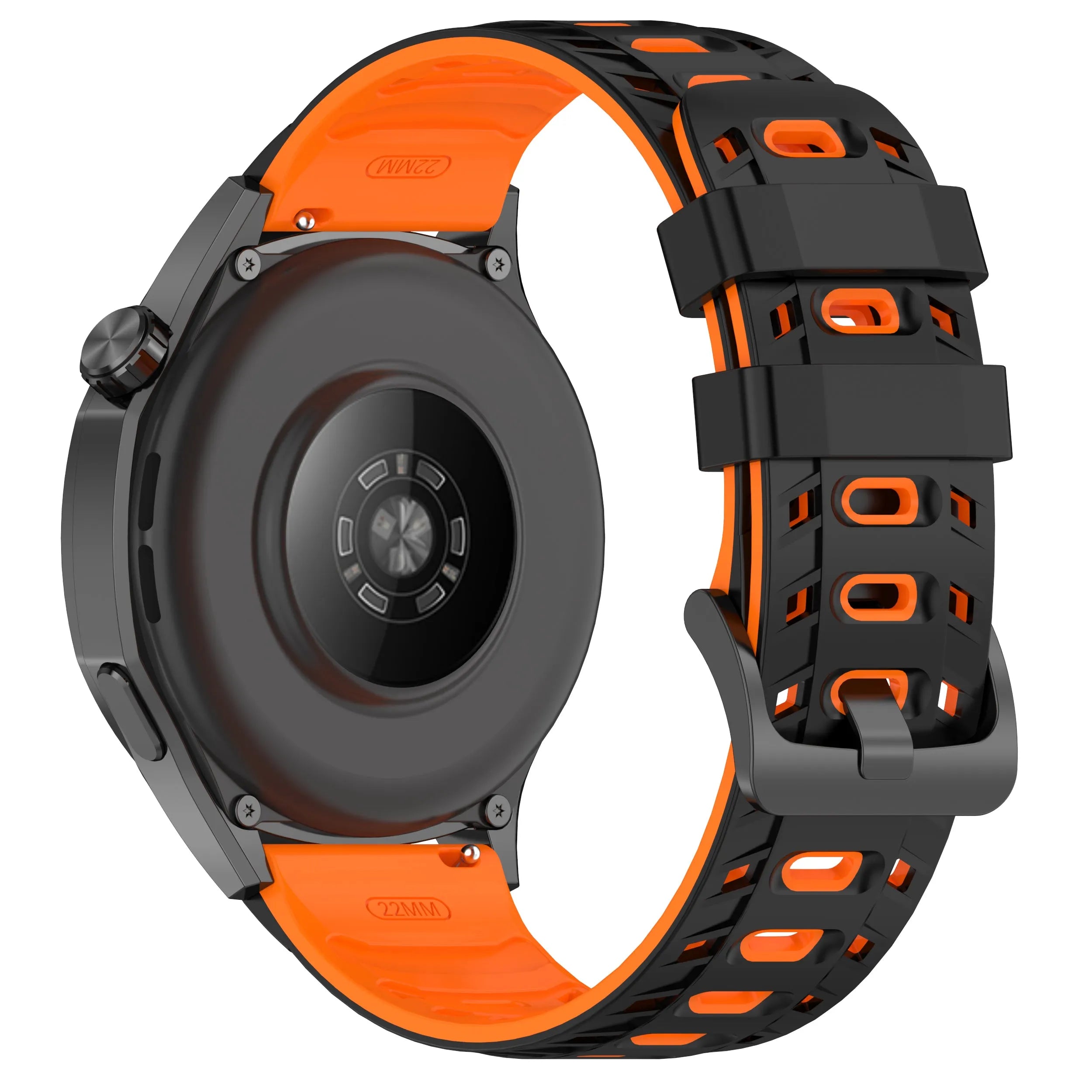 Bracelet sport tissé Suunto Vertical (noir/orange)