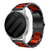 Garmin Forerunner 170 Steel Strap (Black/Red)