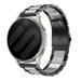 Bracelet acier Garmin Forerunner 70 (noir/argent)