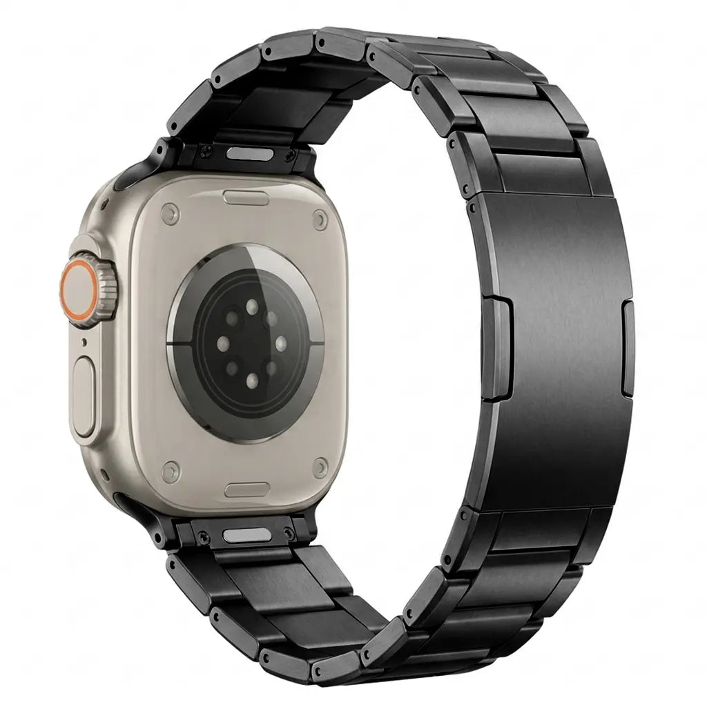 Bracelet titane raffiné Apple Watch Ultra (noir)