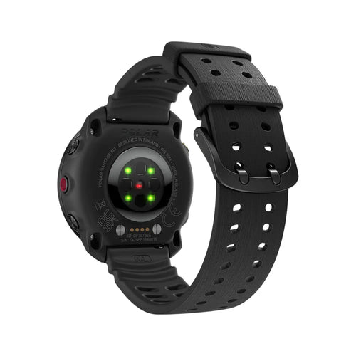Bracelet silicone grain Polar Vantage V3 (noir)
