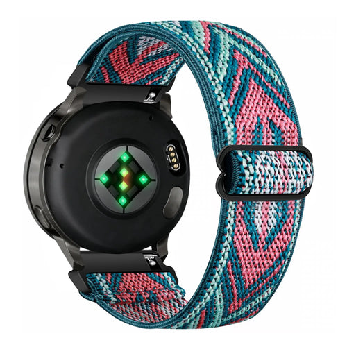 Bandz Bracelet nylon élastique Amazfit Cheetah 2 Pro (mélange de bleu)