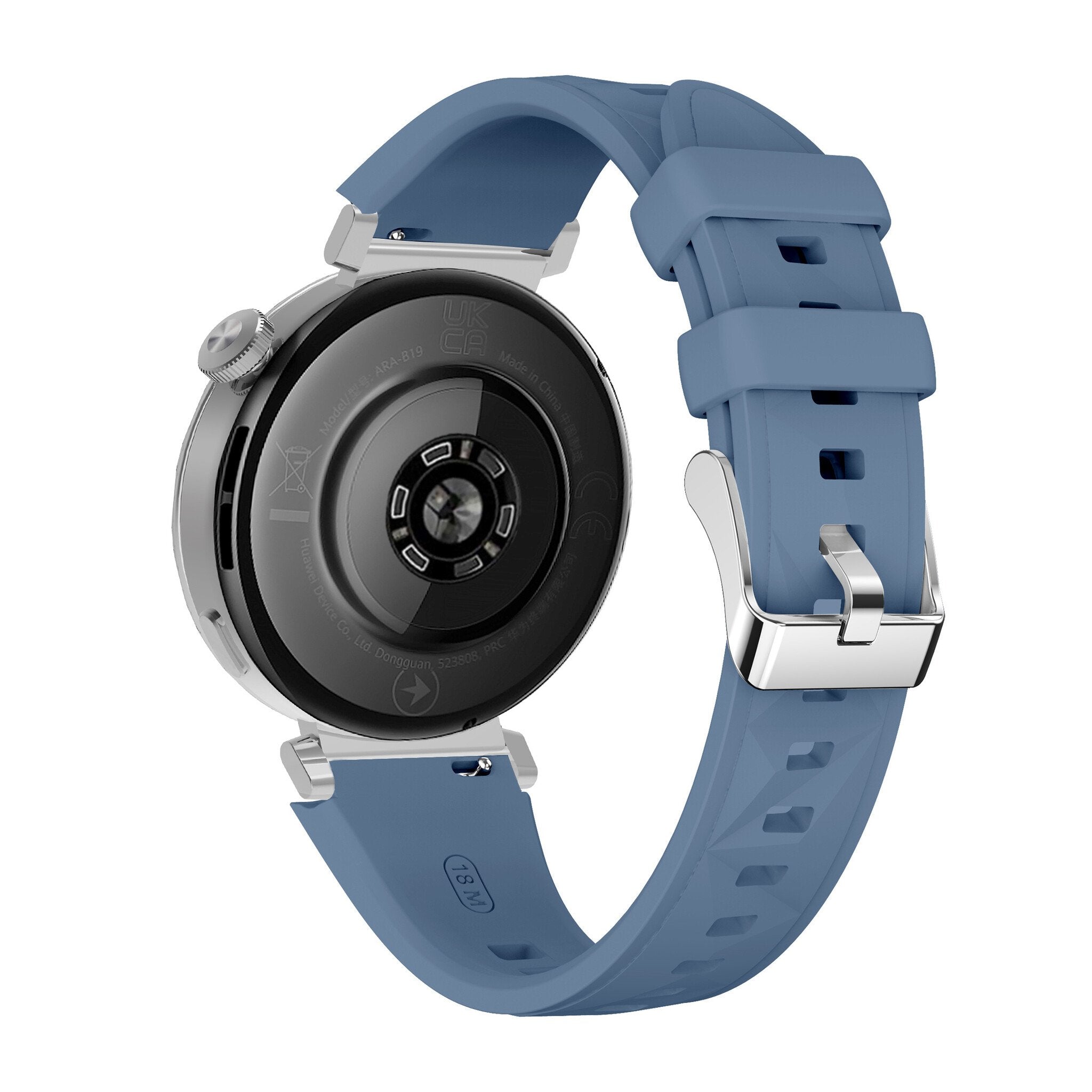 Bracelet silicone premium Huawei Watch GT 4 41mm (bleu)