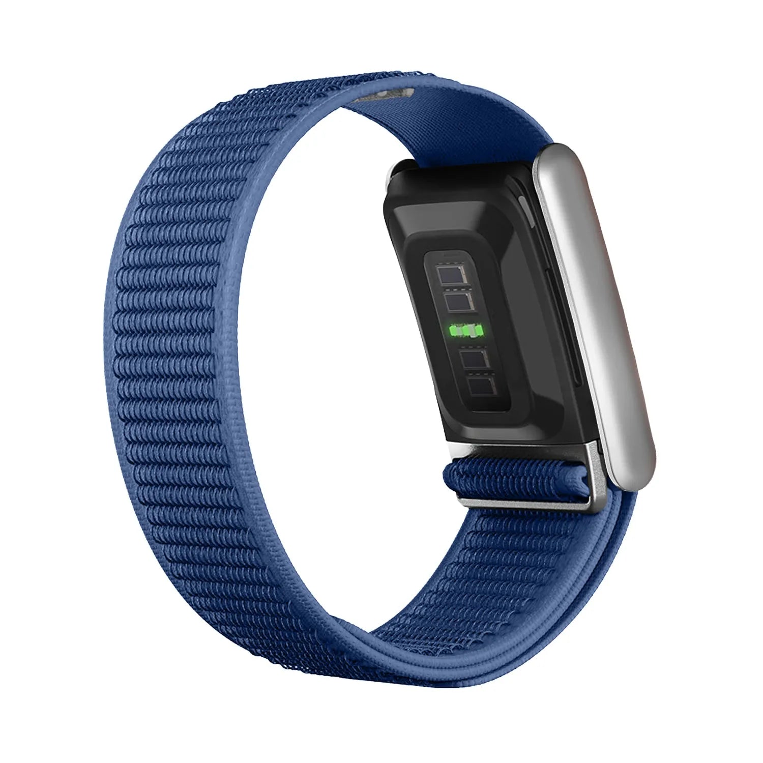 Bracelet nylon hybride WHOOP 5.0 (bleu)