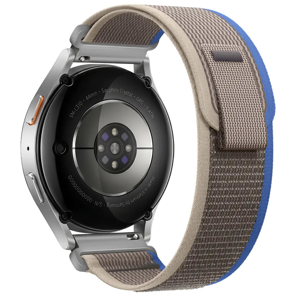 Polar Pacer Trail Nylon Strap (Grey/Blue)