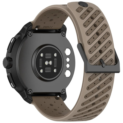 Bracelet silicone à rayures Gard Pro Health 4 Smartwatch (marron)