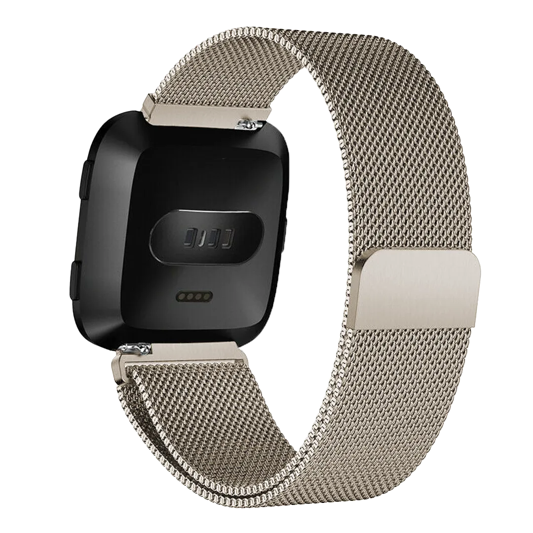 Fitbit Versa Milanese Strap (Champagne)