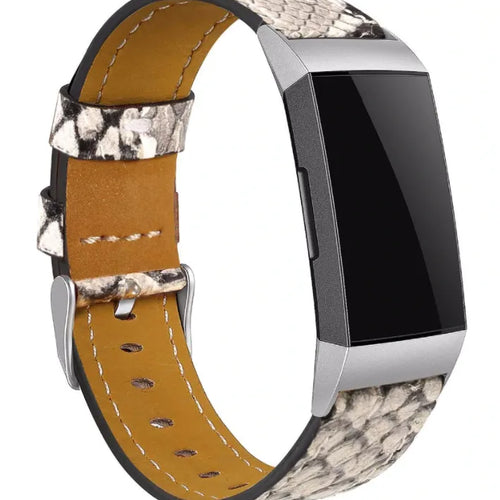 Modern Leather Strap, on a watch, 3/4 rear view