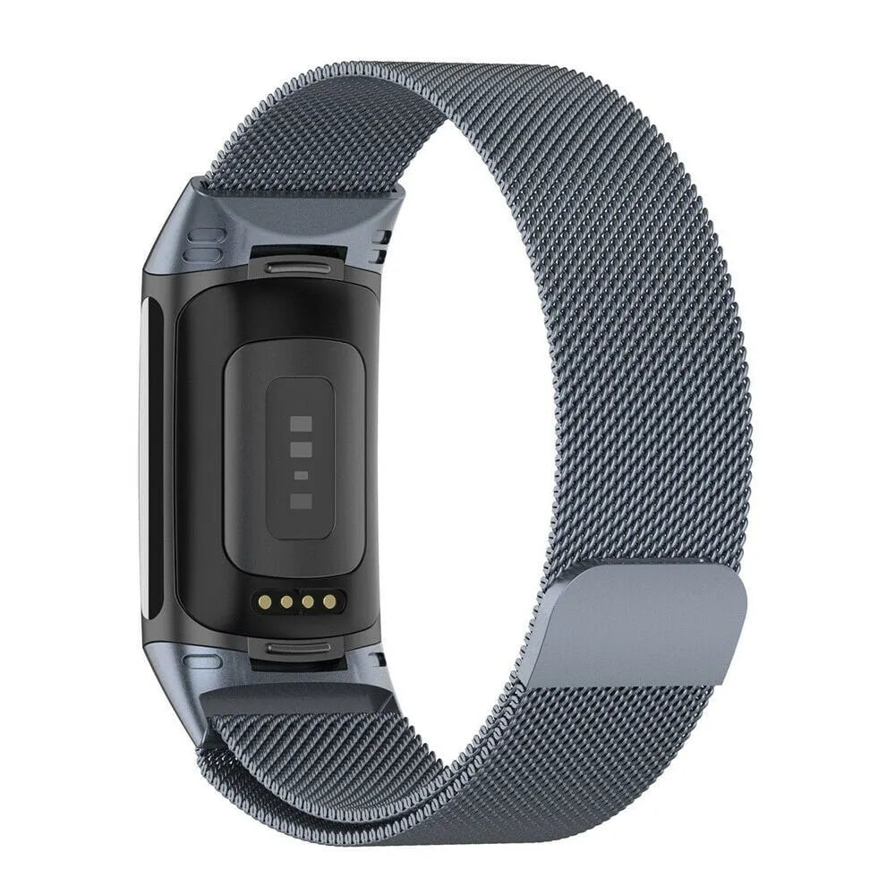 Bracelet Milanais Fitbit Charge 5 (gris sidéral)