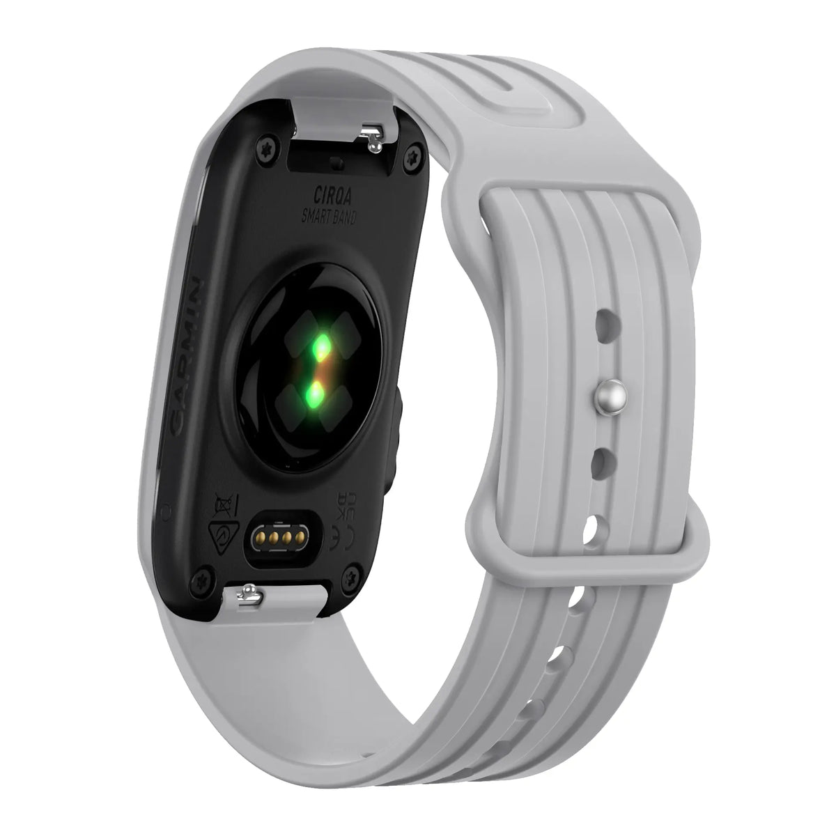 Bandz Bracelet silicone 'Classique' Garmin Cirqa (gris)