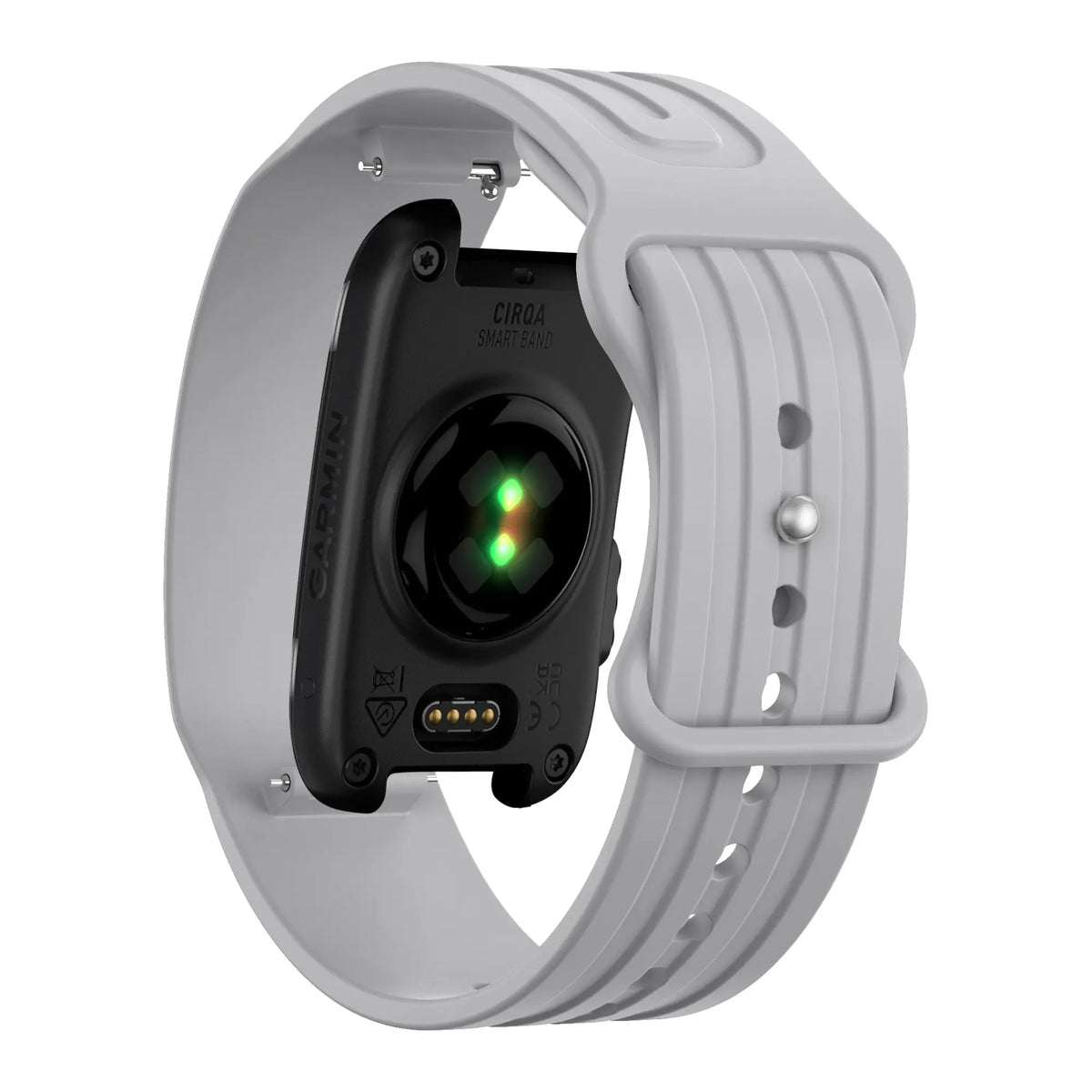 Bandz Bracelet silicone 'Classique' Garmin Cirqa (gris)