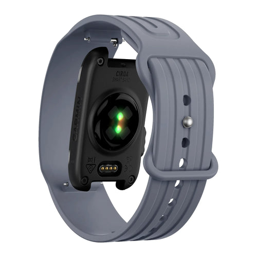 Bandz Bracelet silicone 'Classique' Garmin Cirqa (grisbleu)