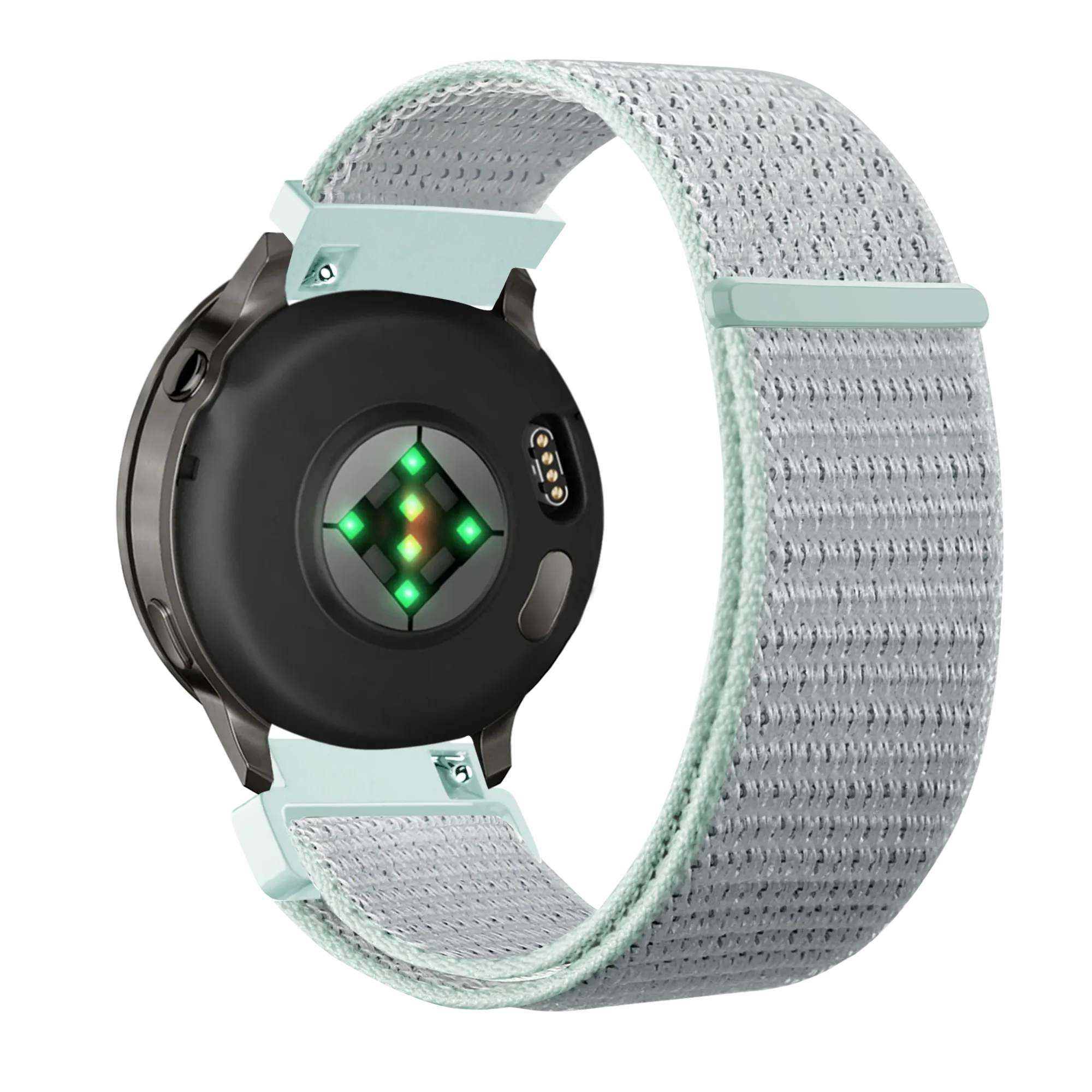 Bandz Bracelet nylon Loop Garmin Forerunner 265s (bleu clair)