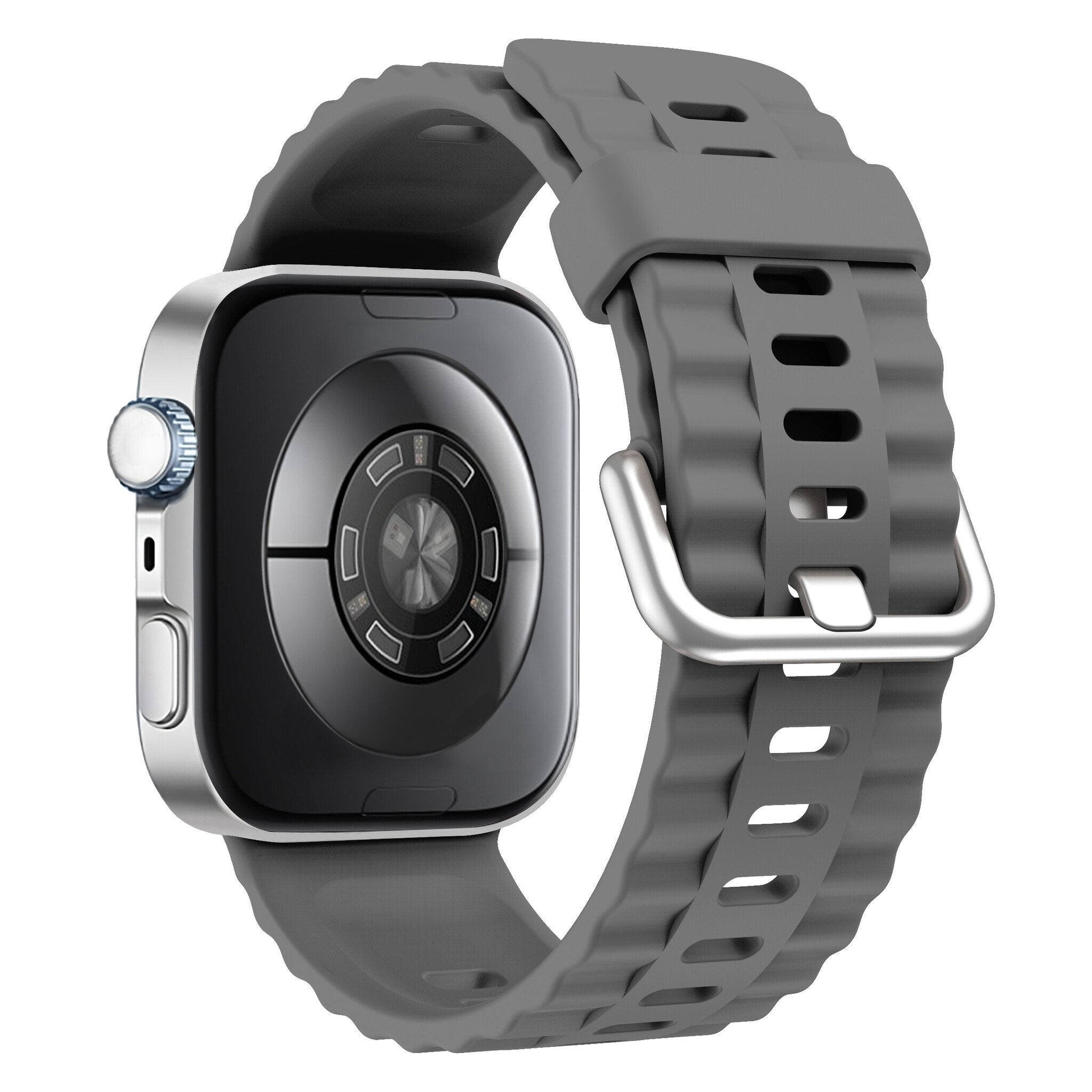 Bracelet silicone 'Classic' Huawei Watch 3 (Pro) (gris foncé)