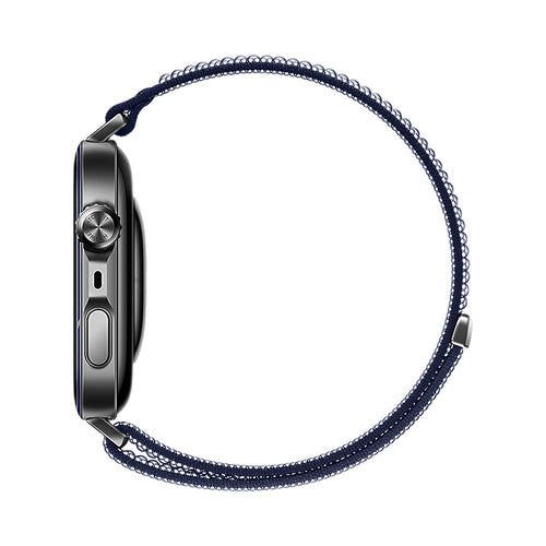 Bracelet nylon ultra fine Huawei Watch Fit 5 Pro (bleu foncé)
