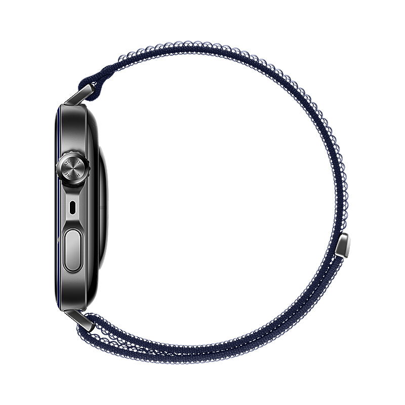 Bracelet nylon ultra fine Huawei Watch Fit 5 Pro (bleu foncé)