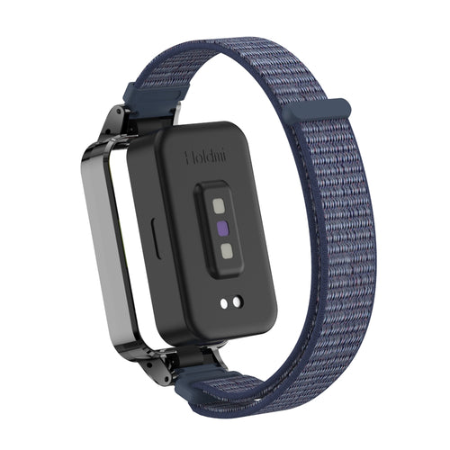 Bracelet nylon Xiaomi Smart Band 9 Active (bleu foncé)