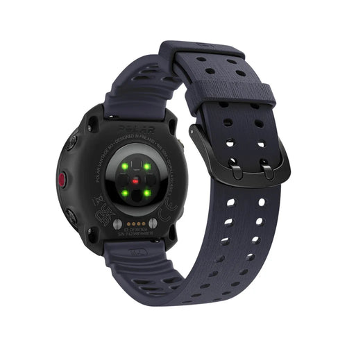 Bracelet silicone grain Polar Street X (bleu foncé)