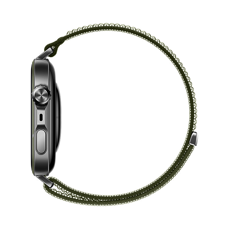 Bracelet nylon ultra fine Huawei Watch Fit 5 Pro (vert foncé)