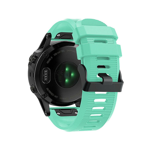 Garmin Descent MK1 Silicone Strap (Aqua)